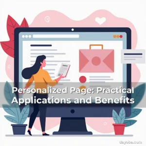 Artistic representation for Personalized Page: Practical Applications and Benefits