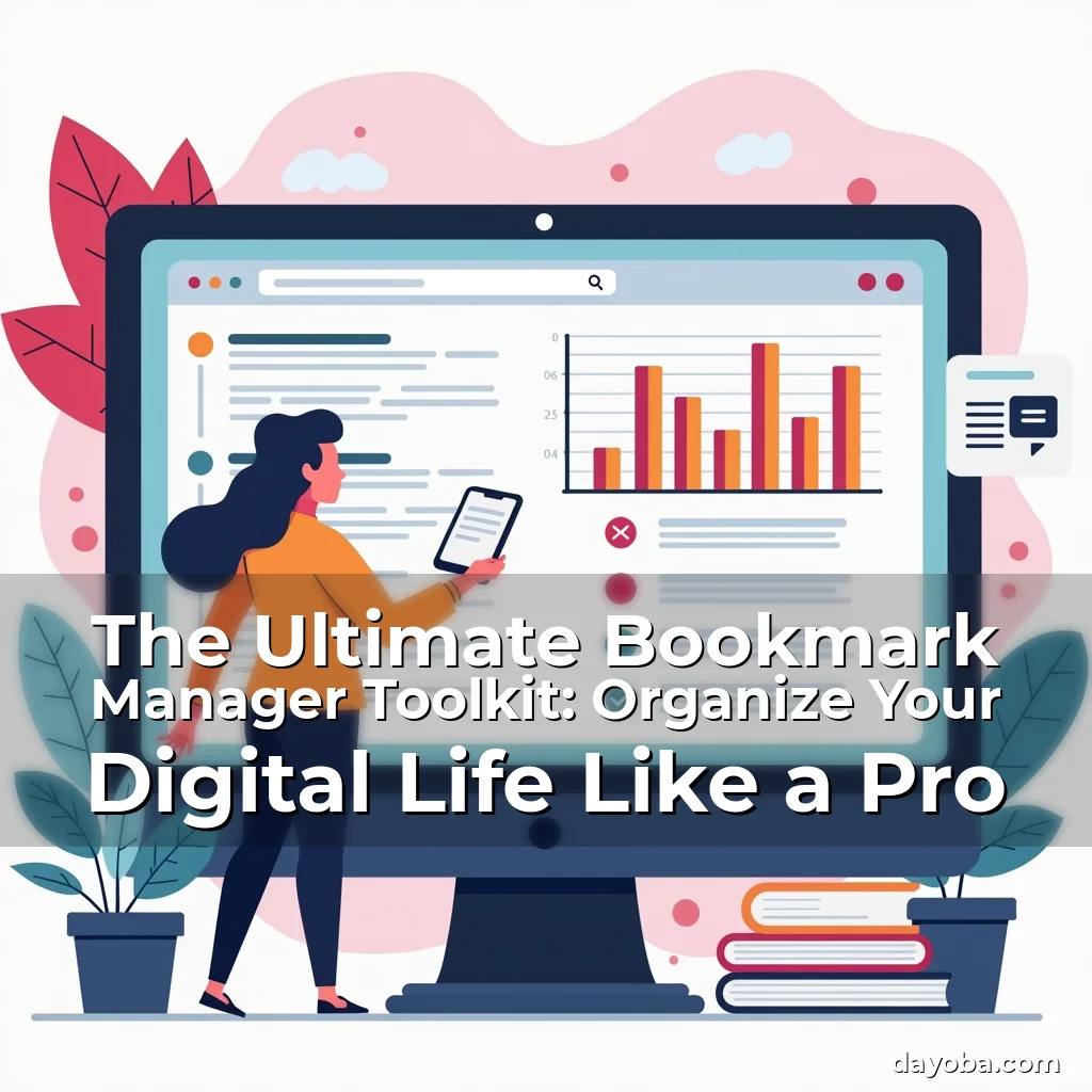 Read more about the article The Ultimate Bookmark Manager Toolkit: Organize Your Digital Life Like a Pro