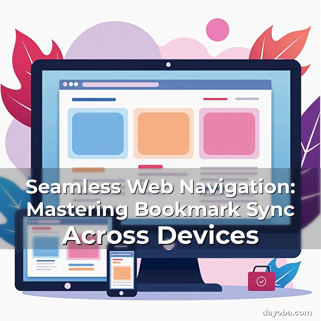 Read more about the article Seamless Web Navigation: Mastering Bookmark Sync Across Devices